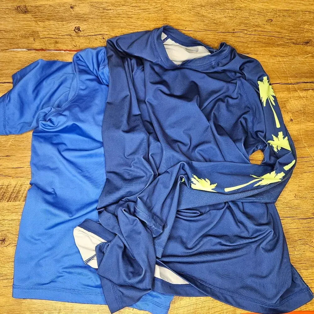 Boys Swim shorts Rash Guards Shorts size 10/12 Husky youth
